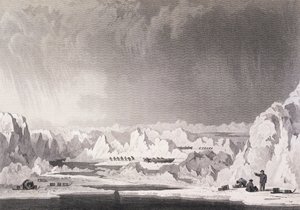 Travelling among hummocks of ice, from 